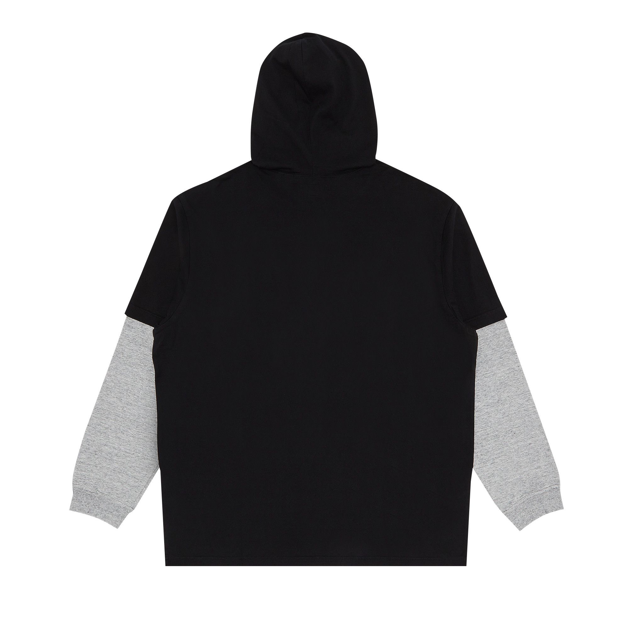 Buy Supreme Layered Hooded Long-Sleeve Top 'Black' - FW22KN23