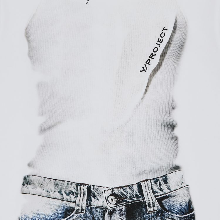 YProject Trompe LOeil T Shirt White