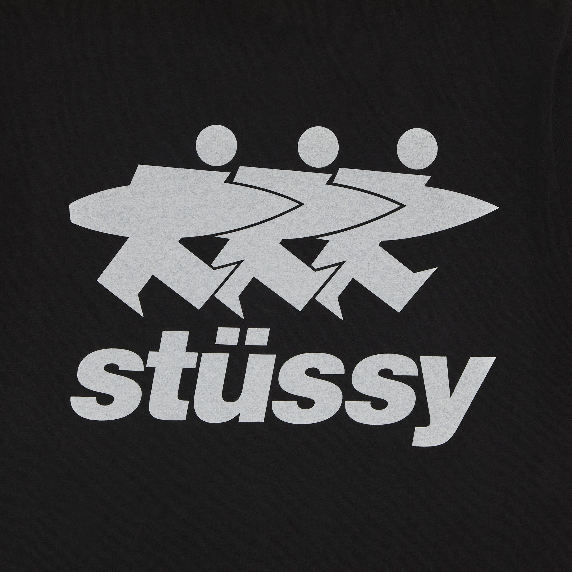 Buy Stussy Surfwalk Tee 'Black' - 1905063 BLAC | GOAT