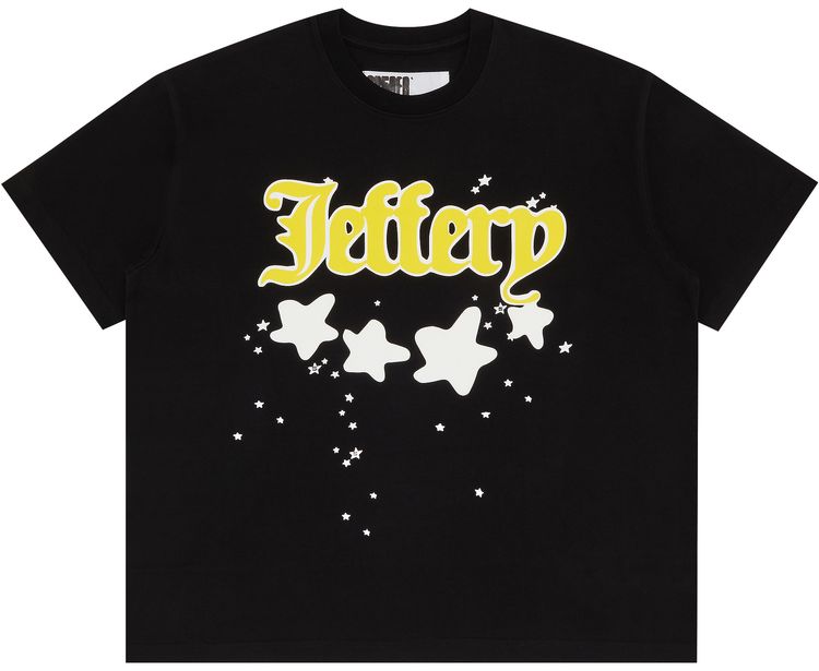 Sp5der Jeffery Heavyweight Tee Black