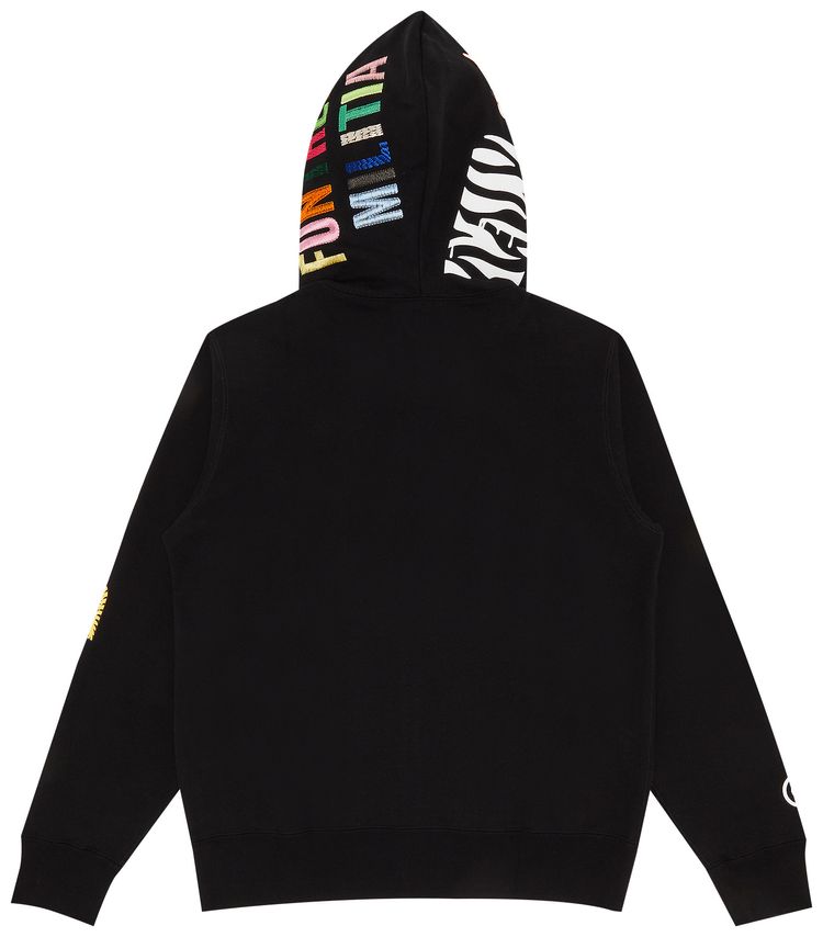 BAPE Tiger Full Zip Hoodie Black