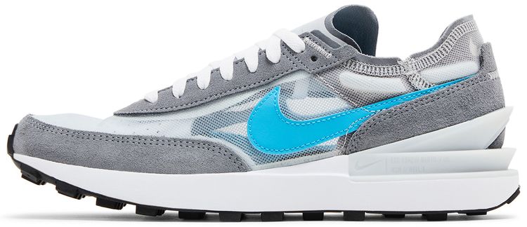 Nike Waffle One Cool Grey Blue Lightning