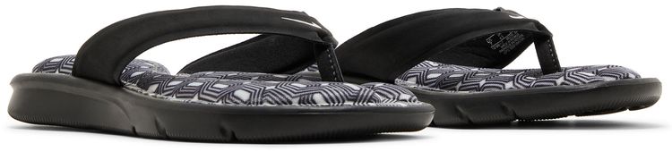Nike Wmns Ultra Comfort Thong Print Black White