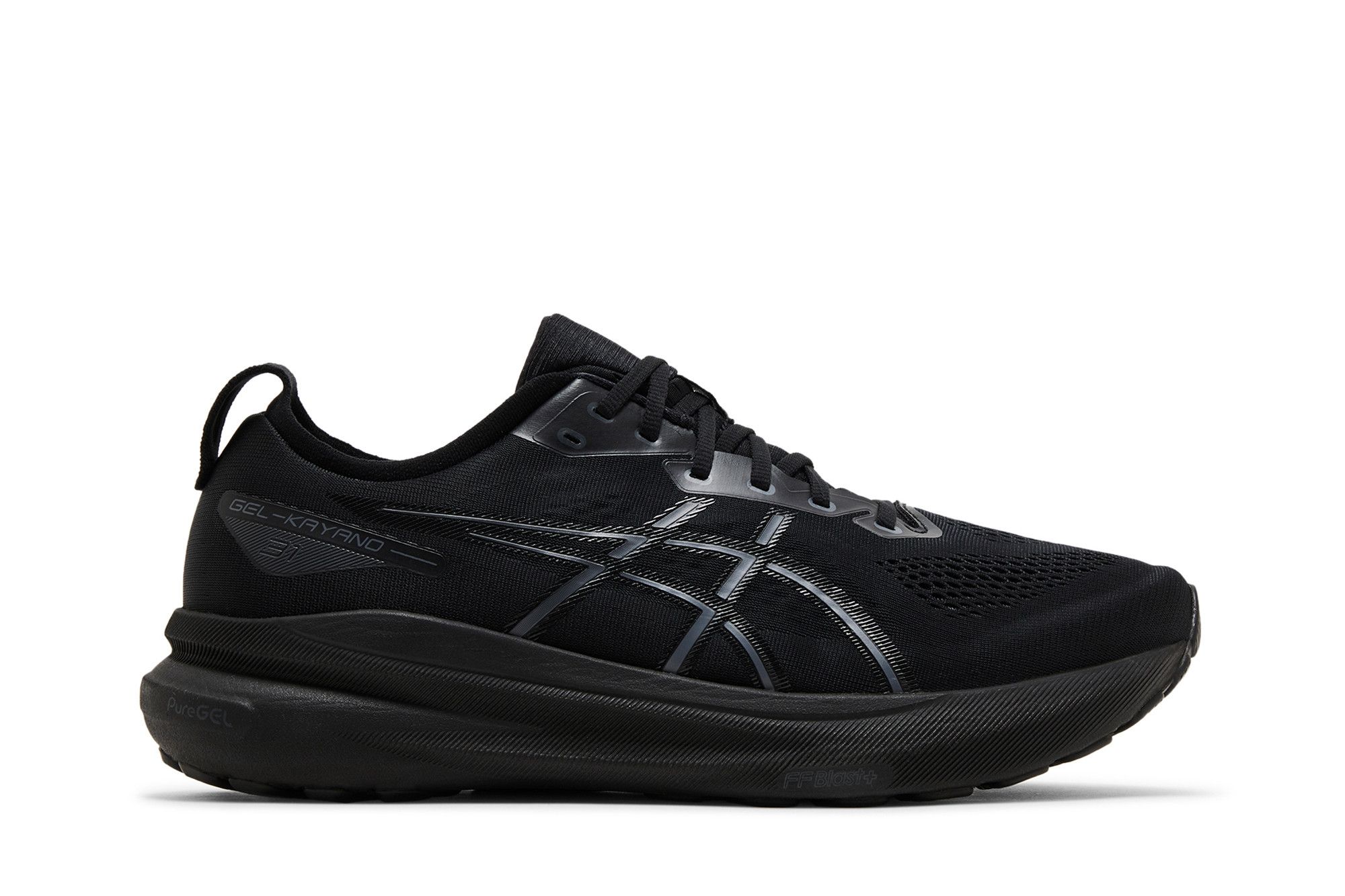 Asics gel kayano triple black sales