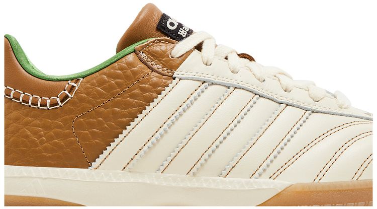 Wales Bonner x adidas Samba Millennium Nappa Pack   Wonder White Brown