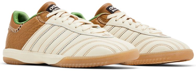 Wales Bonner x adidas Samba Millennium Nappa Pack   Wonder White Brown