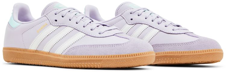 Adidas Samba OG J Silver Dawn Aqua