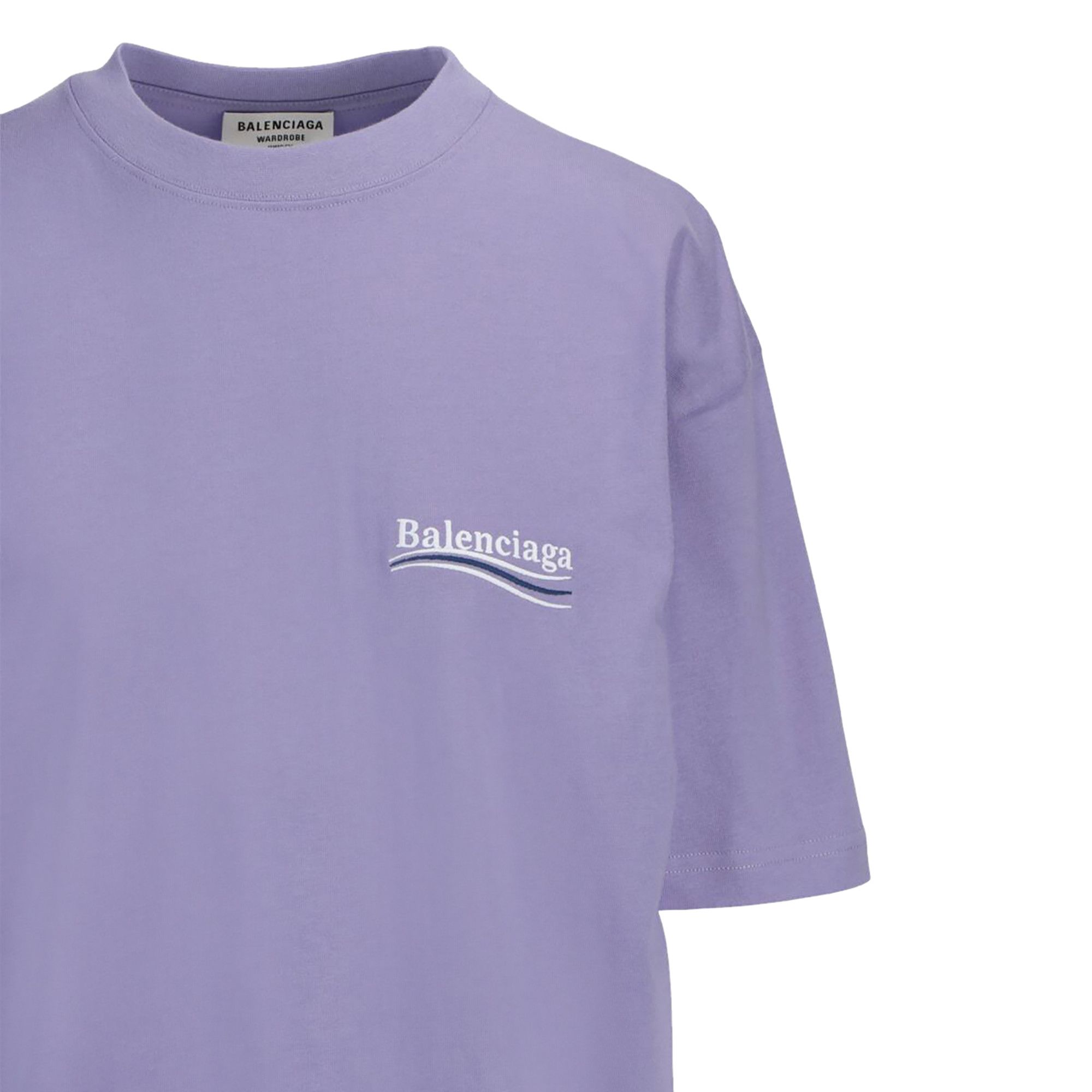 Buy Balenciaga Political Campaign T Shirt Purple 641655T KVJ1 3072 GOAT CA