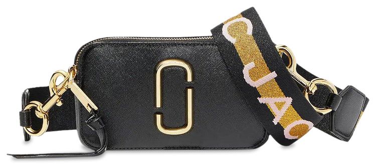 Marc Jacobs The Leather Bag New Black Multicolor