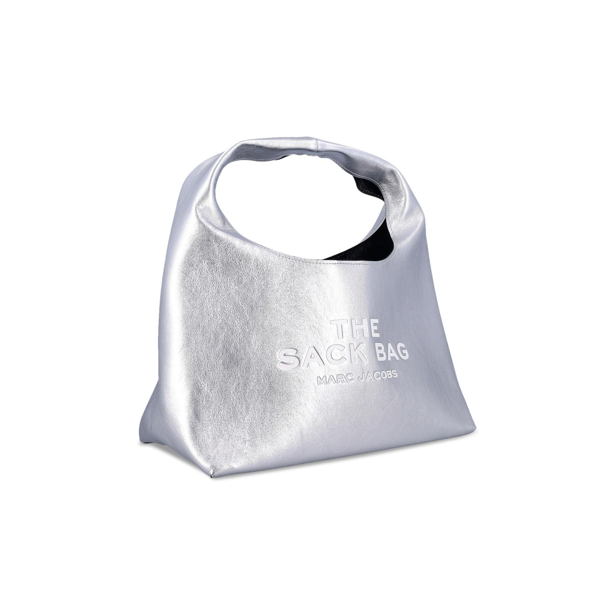 Buy Marc Jacobs The Metallic Sack Bag 'Silver' - 2F4HSH020H04 040
