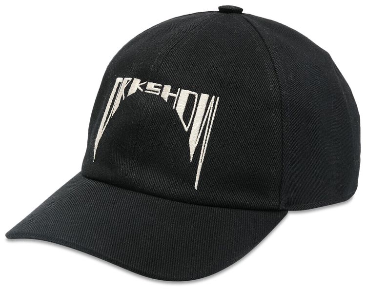 Rick Owens DRKSHDW Baseball Cap BlackPearl