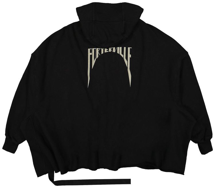 Rick Owens DRKSHDW Jumbo Peter Hoodie BlackPearl