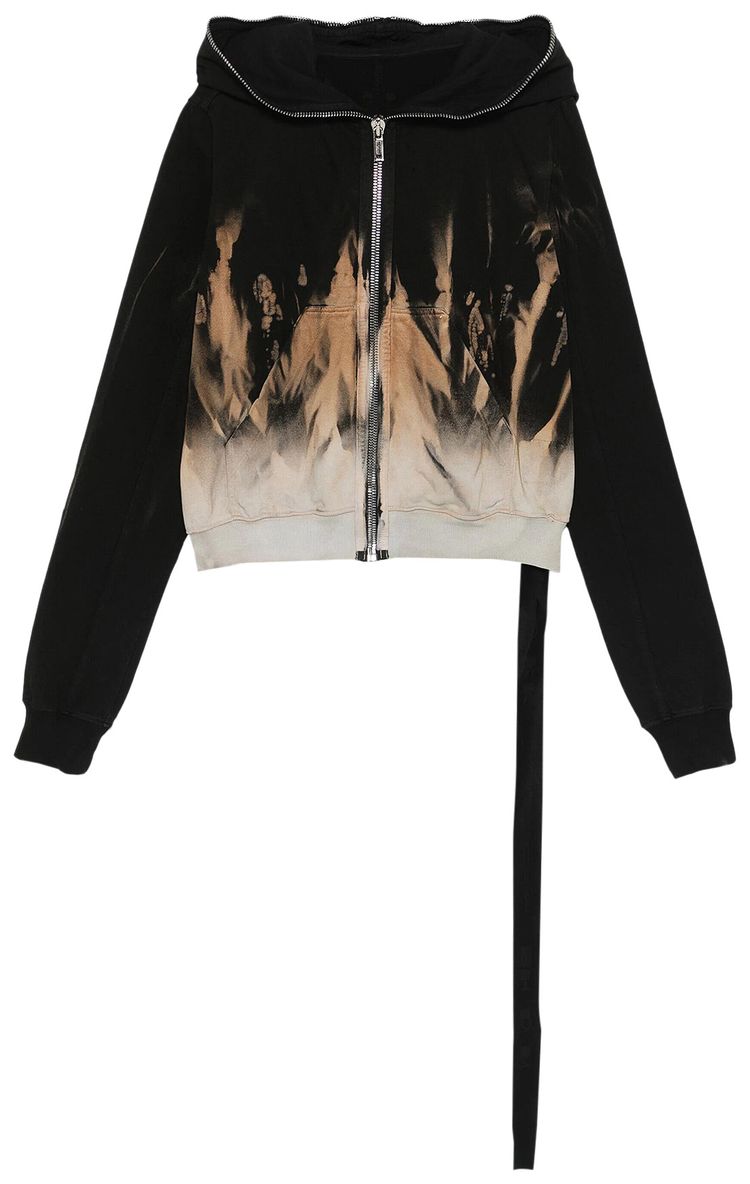 Rick Owens DRKSHDW Small Gimp Hoodie BlackTerra