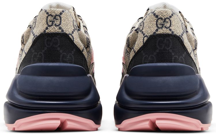 Gucci Wmns Rhyton Sneaker Beige Blue Monogram
