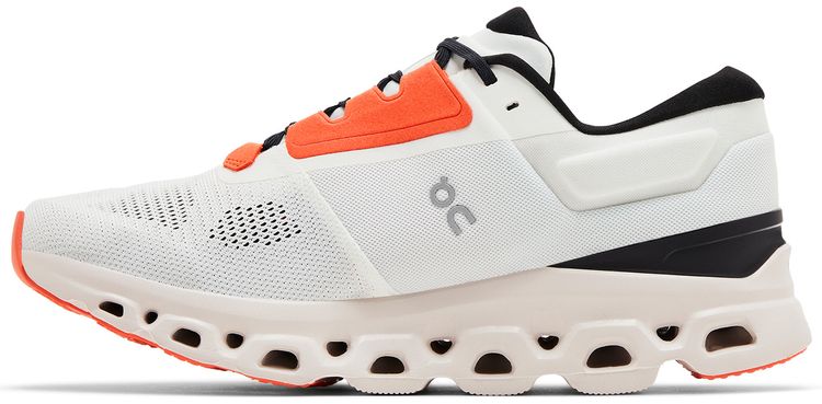 ON Wmns Cloudstratus 3 Undyed White Sand