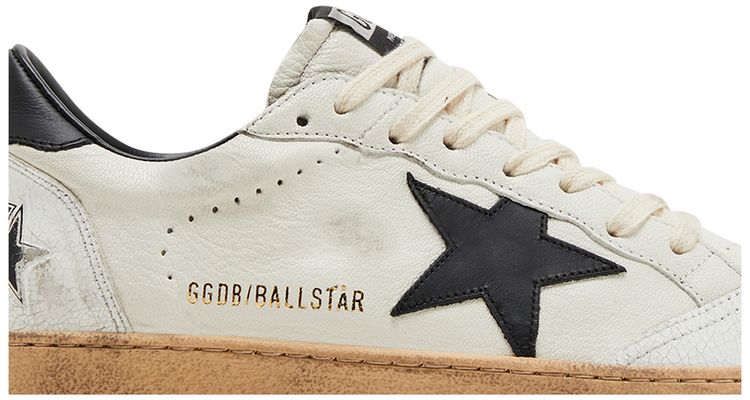 Golden Goose Ball Star White Black