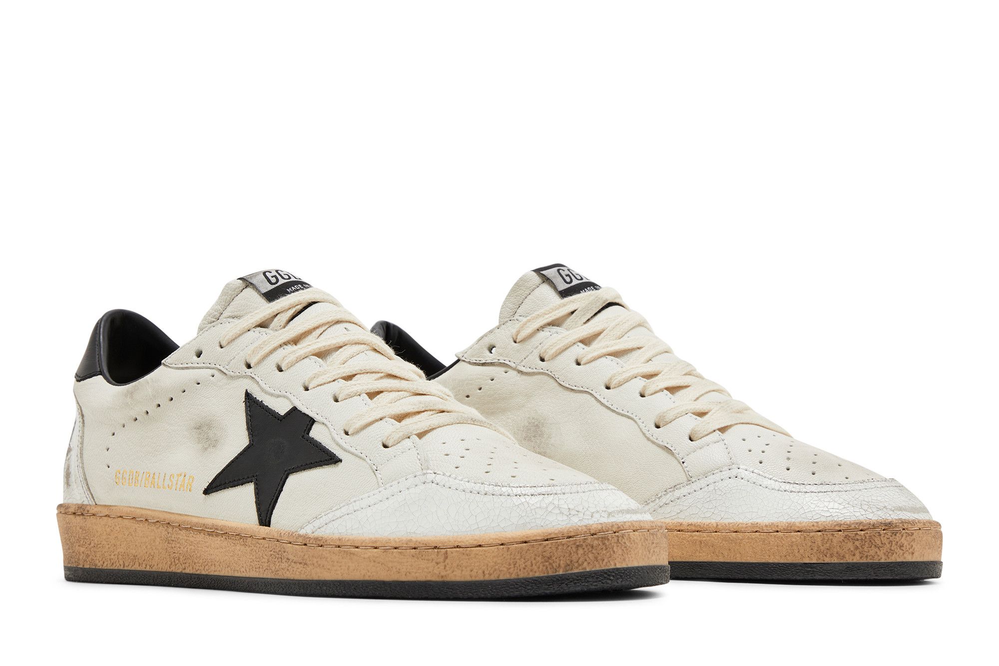Golden ｜SNEAKERS (GMF00117 F006210 10941) Buy Golden Goose Ball Star 'White Green Lime' - GMF00117