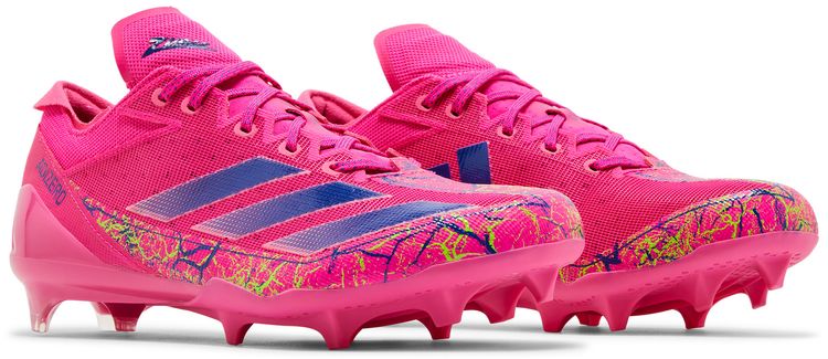 Zubaz x adidas Adizero Electric Shock Pink