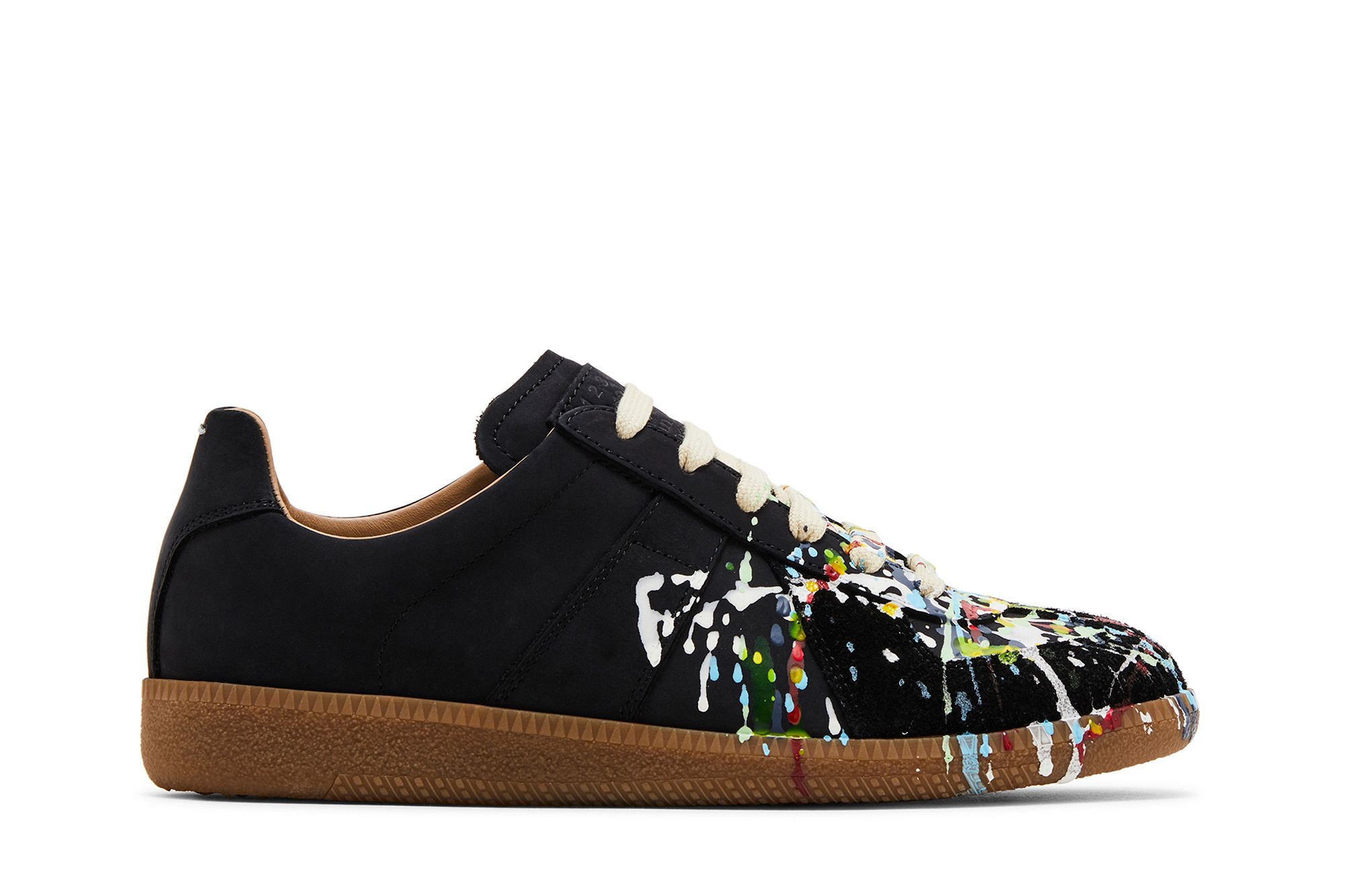 Buy Maison Margiela Wmns Replica Low 'Paint Splatter - Black