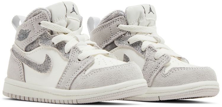 Air Jordan 1 Mid SE TD Neutral Grey Sail