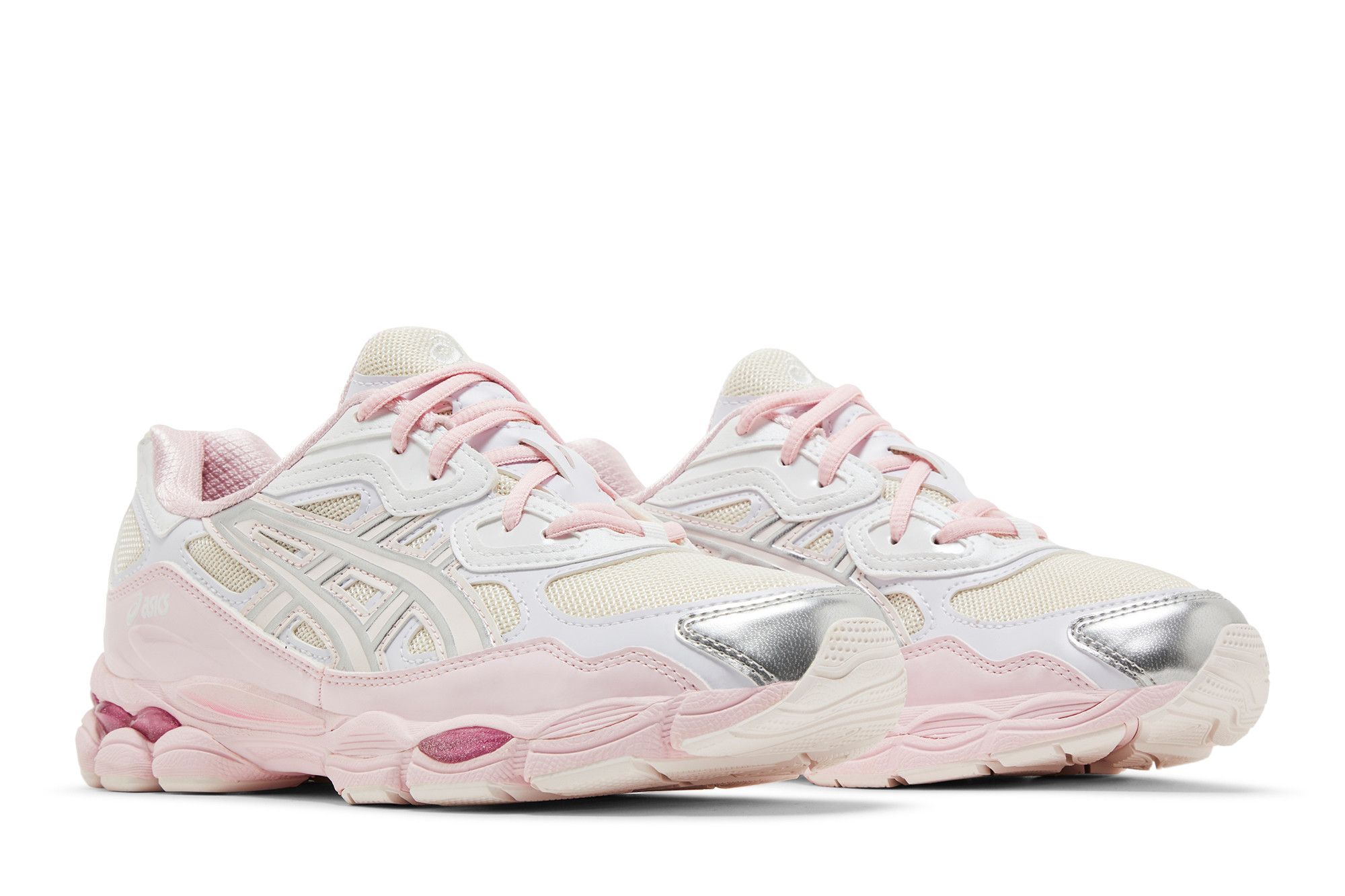 スニーカー ASICS Women Sneakers 1203A740101 Pink Buy Kicki Yang Zhang x Gel NYC 'Cream Pink' - 1203A571 100