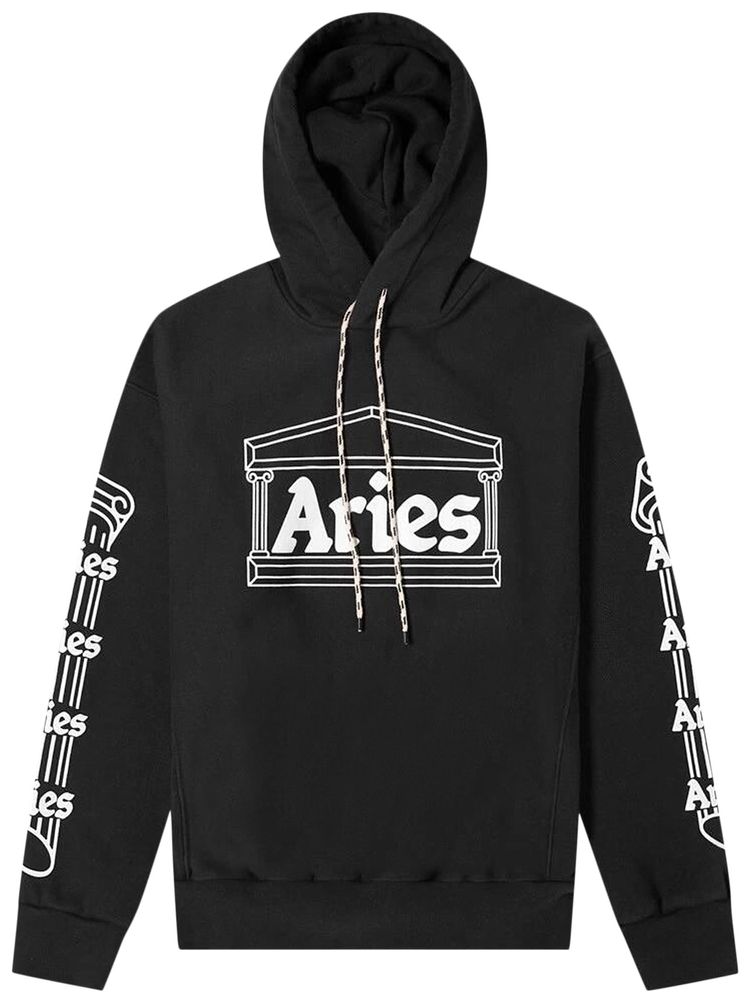 Aries x Arsenal Column Hoodie Black