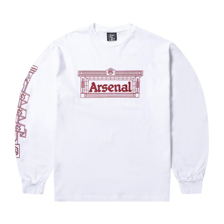 Aries x Arsenal JAdoro Short Sleeve Tee White