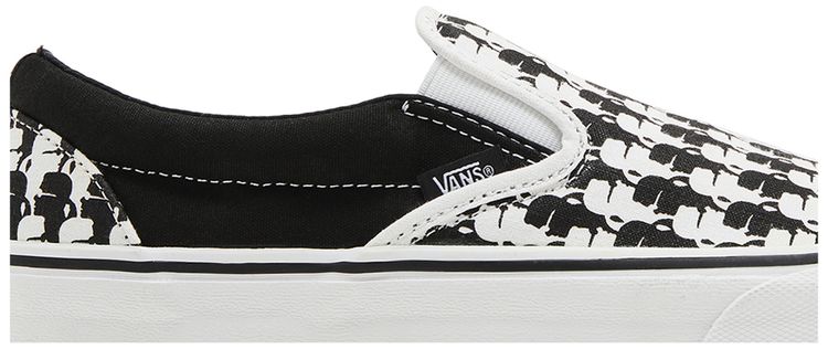 Karl Lagerfeld x Vans Classic Slip On True White