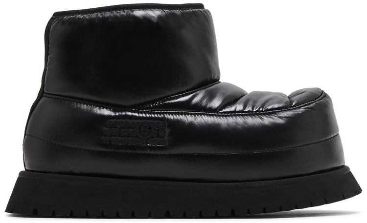 MM6 Maison Margiela Padded Ankle Boot Black