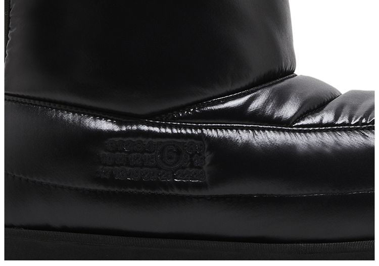 MM6 Maison Margiela Padded Ankle Boot Black