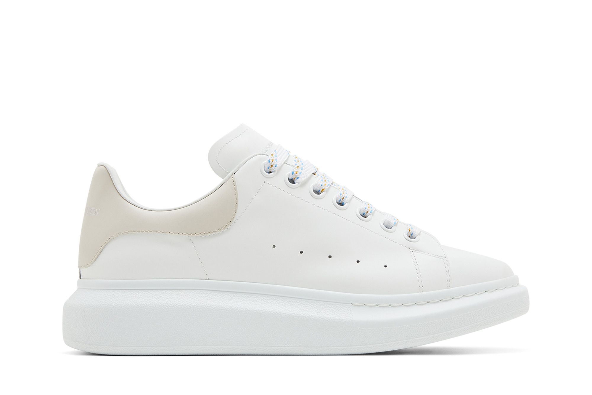 Alexander Mcqueen Iridescent Oversized Low-Top Sneakers In