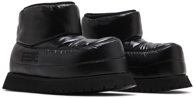 MM6 Maison Margiela Padded Ankle Boot Black