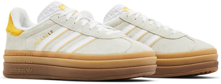 Adidas Wmns Gazelle Bold Ivory Bold Gold