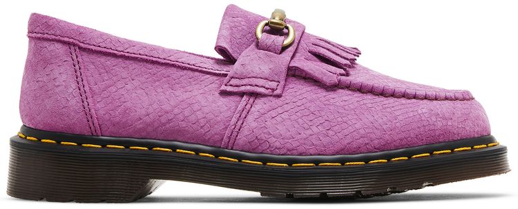 Adrian Snaffle Repello Emboss Suede Kiltie Loafer Thrift Pink
