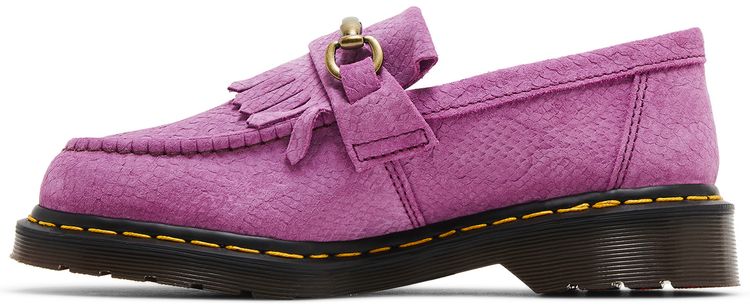 Adrian Snaffle Repello Emboss Suede Kiltie Loafer Thrift Pink