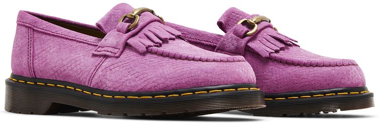 Adrian Snaffle Repello Emboss Suede Kiltie Loafer Thrift Pink