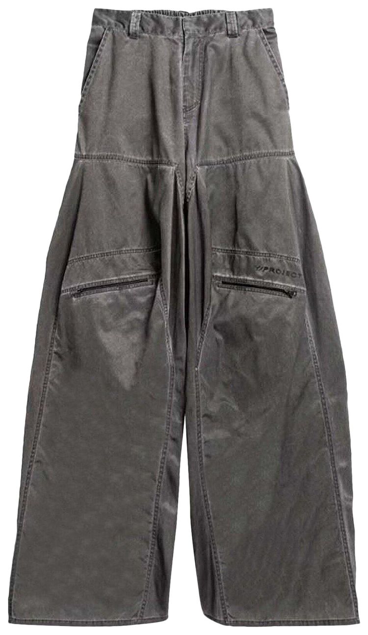 YProject Pop Up Pants Washed Black