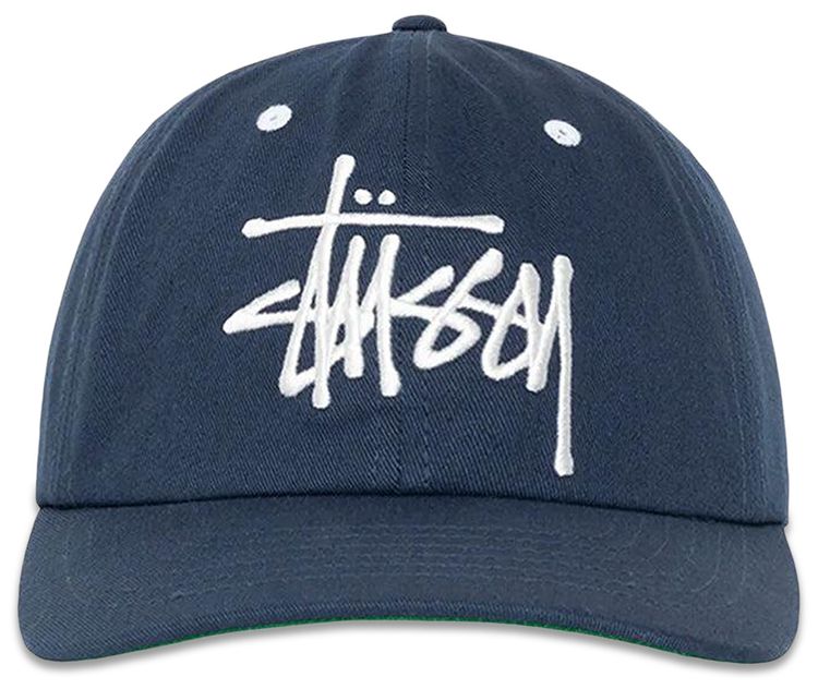 Stussy Low Profile Big Basic Snapback Navy