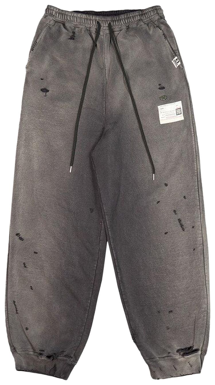 Maison Mihara Yasuhiro Sun Faded Pants Black