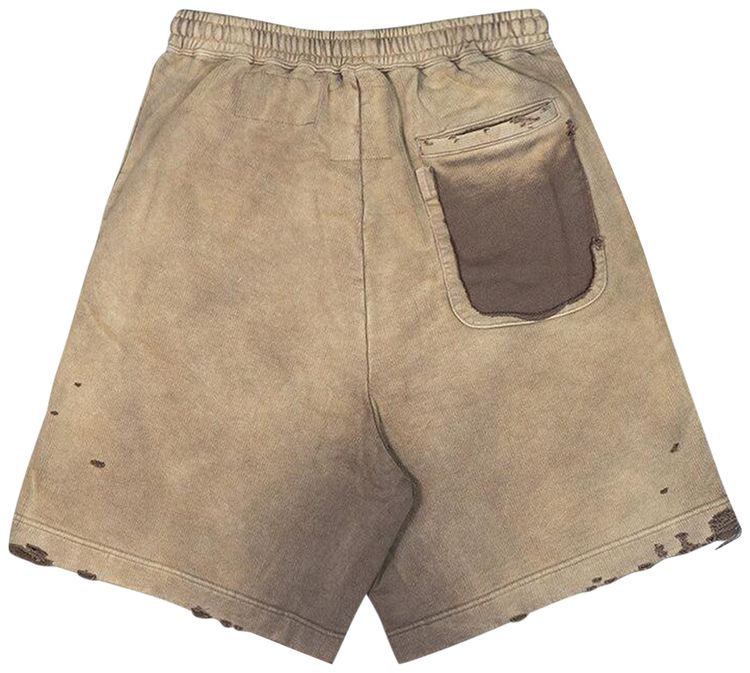 Maison Mihara Yasuhiro Sun Faded Shorts Brown