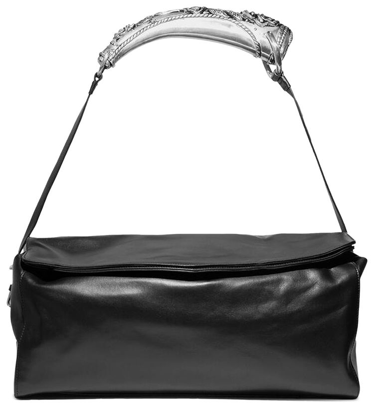 Enfants Riches Deprimes Weekend Rose Handle Bag Black