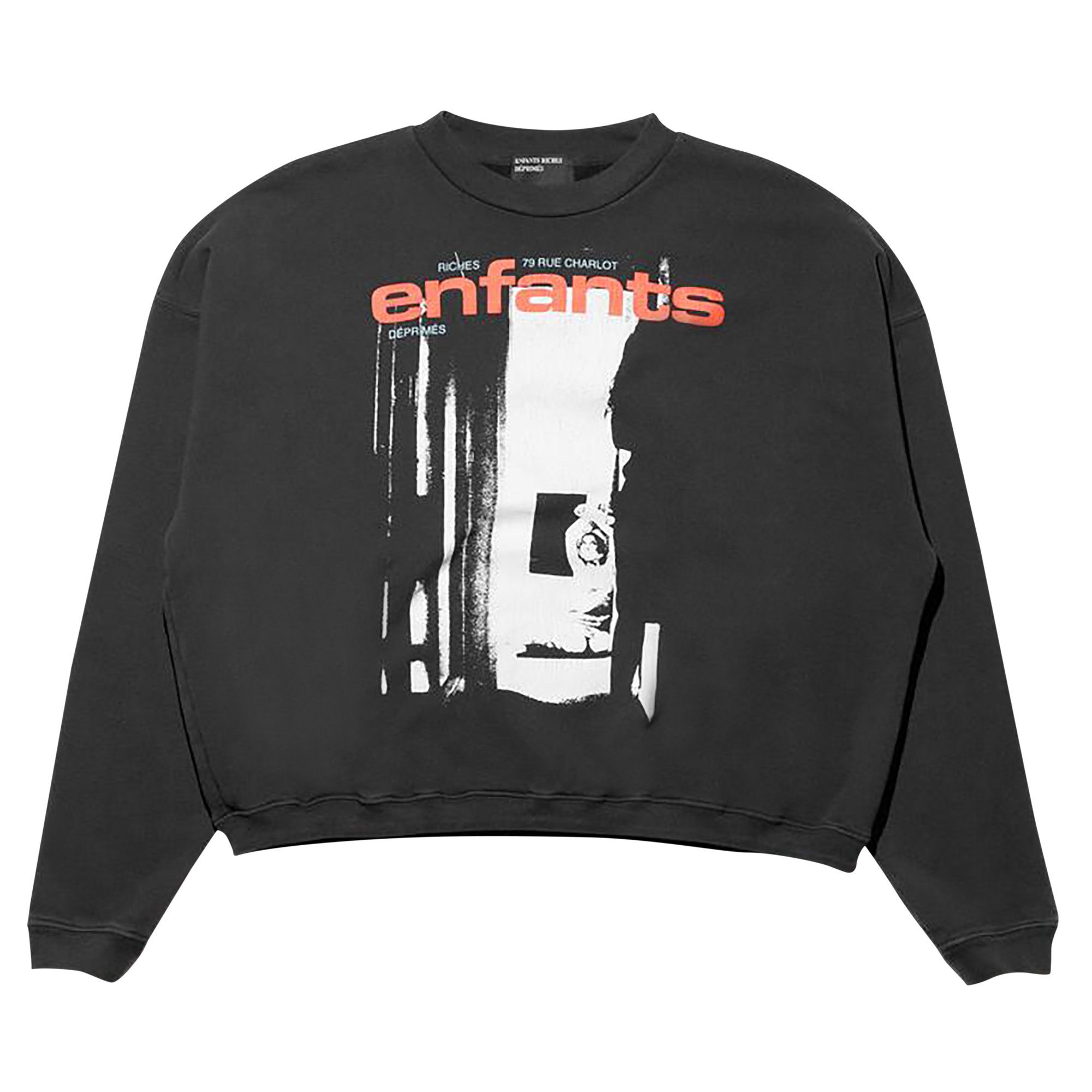 Buy Enfants Riches Déprimés Enfants Bondage 14 Crewneck Sweatshirt 'Faded  Black' - 020 447 FADE | GOAT