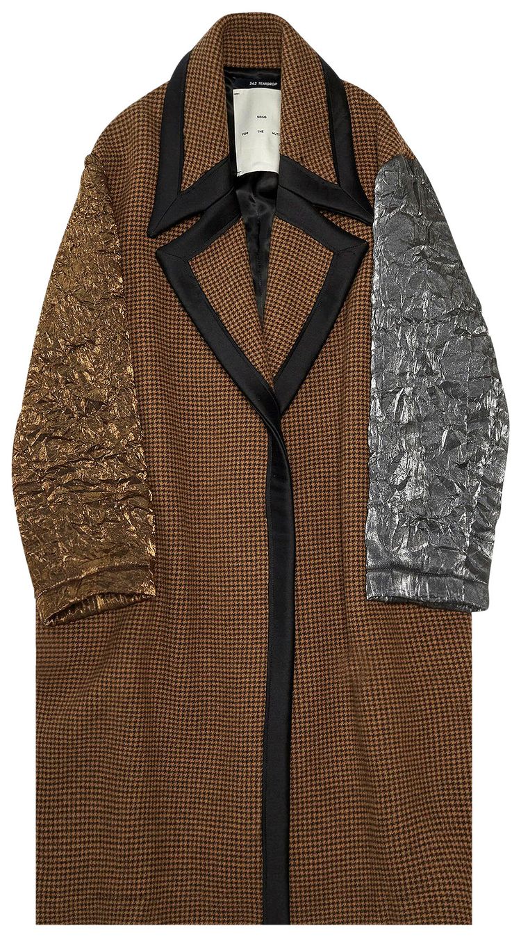 Song for the Mute Oversized Coat Brown