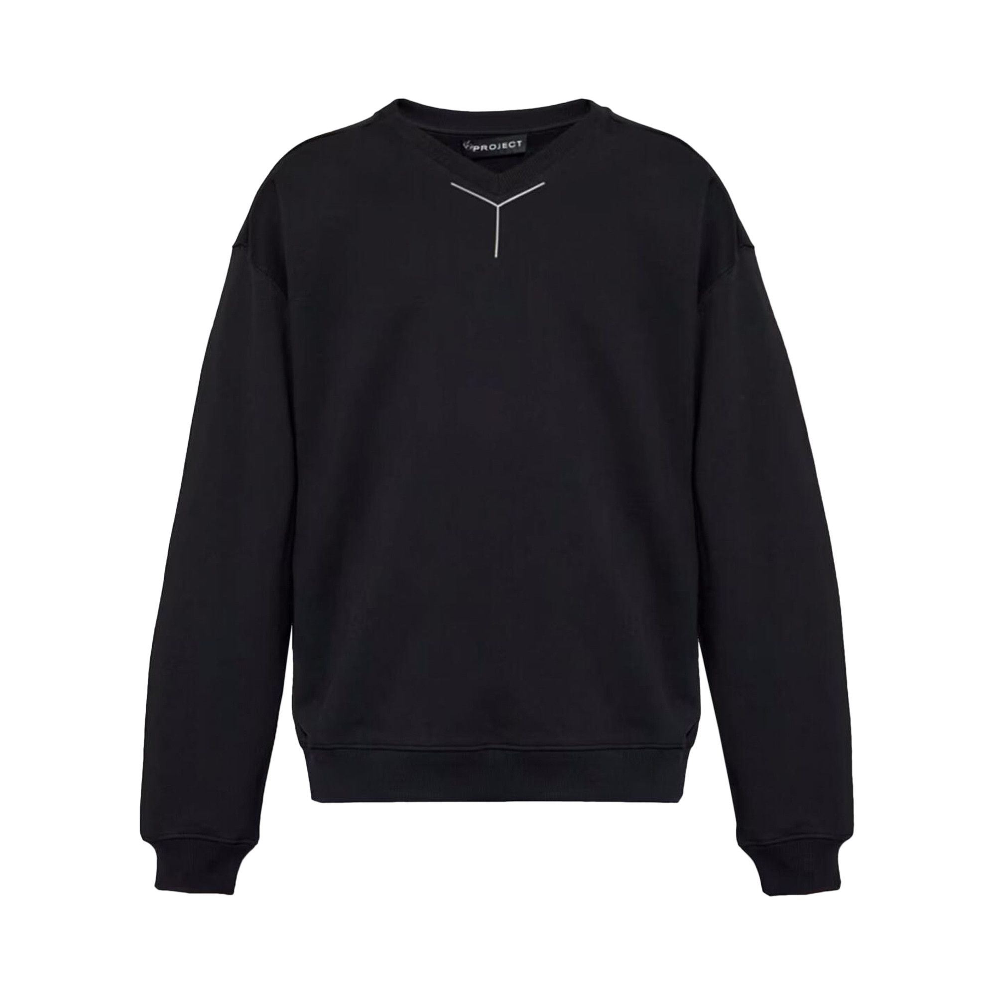 【関税込み】Y/Project ブラック Chrome スウェットシャツ Buy Y/Project Chrome Sweatshirt 'Black' - 204SH004 BLAC | GOAT