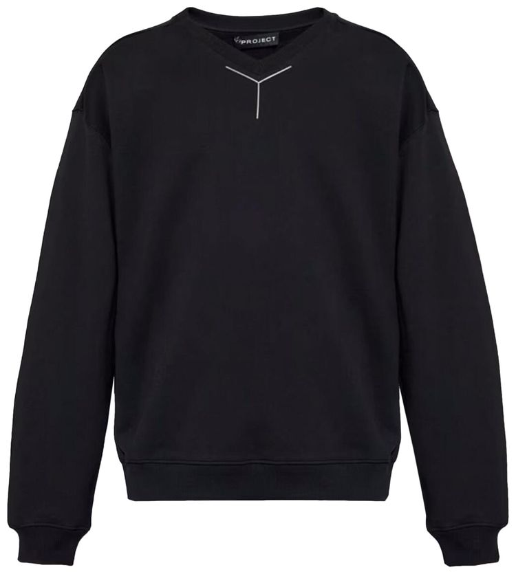 YProject Chrome Sweatshirt Black