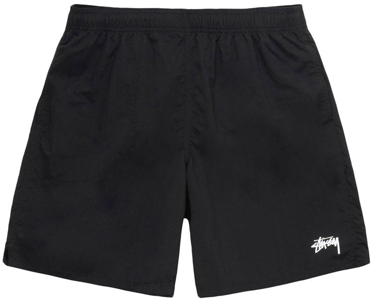 Stussy Stock Water Shorts Black