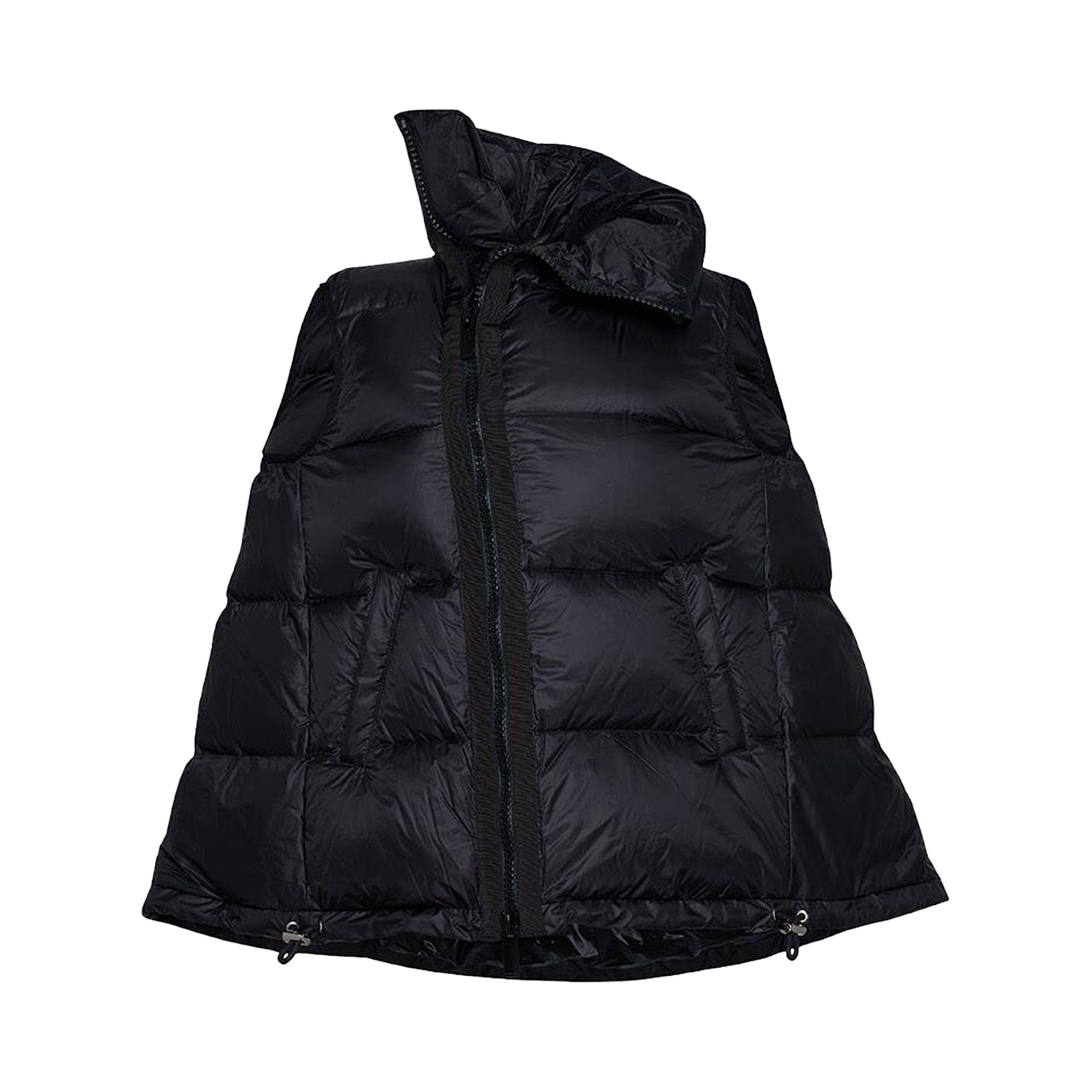 Buy Sacai Puffer Vest 'Black' - SCW 246 001 | GOAT