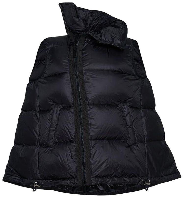 Sacai Puffer Vest Black