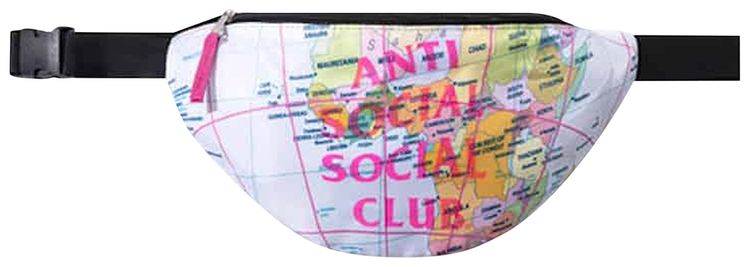 Anti Social Social Club Current Location Fanny Pack Multicolor