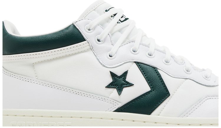 Converse Fastbreak Pro Mid White Deep Emerald
